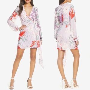 Badgley Mischka Renee Floral Dress